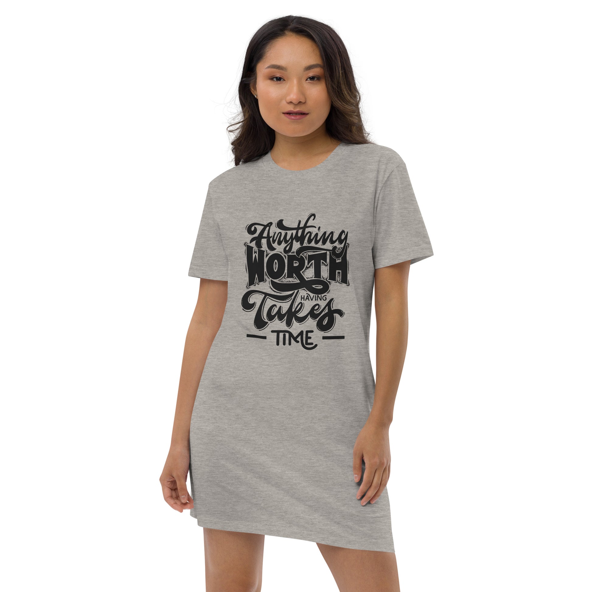 Women's organic cotton t-shirt dress Women's organic cotton t-shirt dress